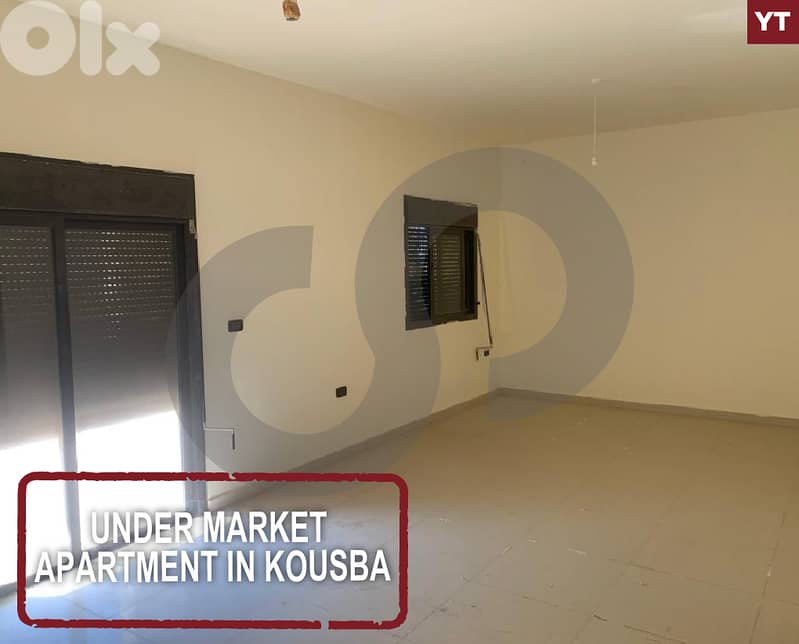 Great deal- 111 SQM apartment in kousba in a calm zone REF#YT126717 0