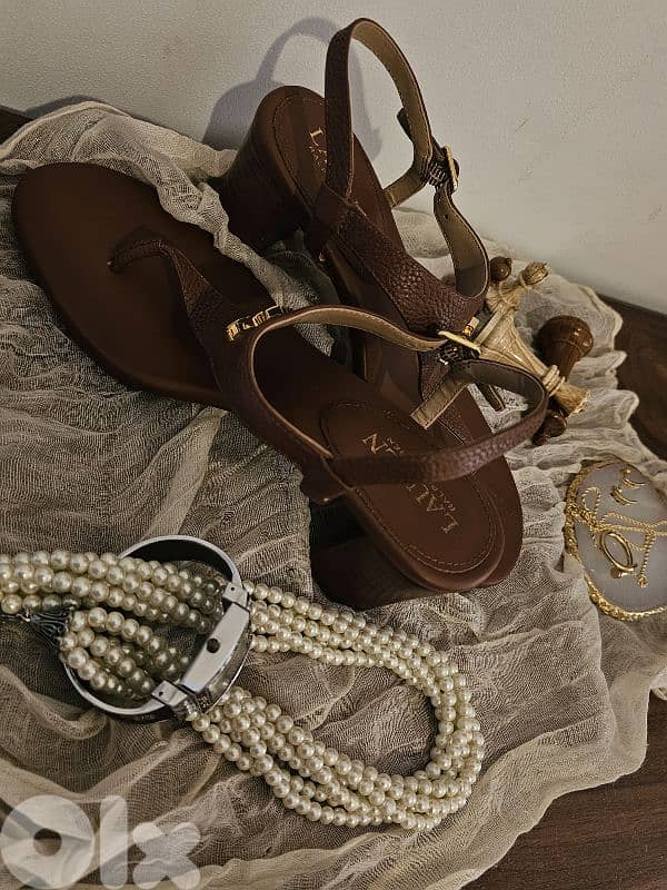 Authentic Ralph Lauren Sandals 4