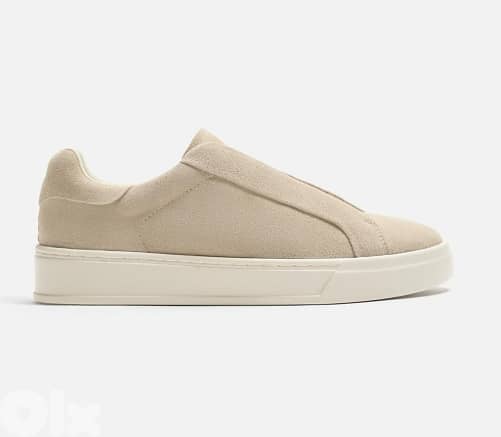 ZARA 41 - LEATHER TRAINERS 7