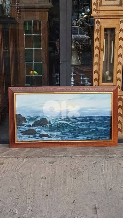 لوحة رسم زيتي اوروبية