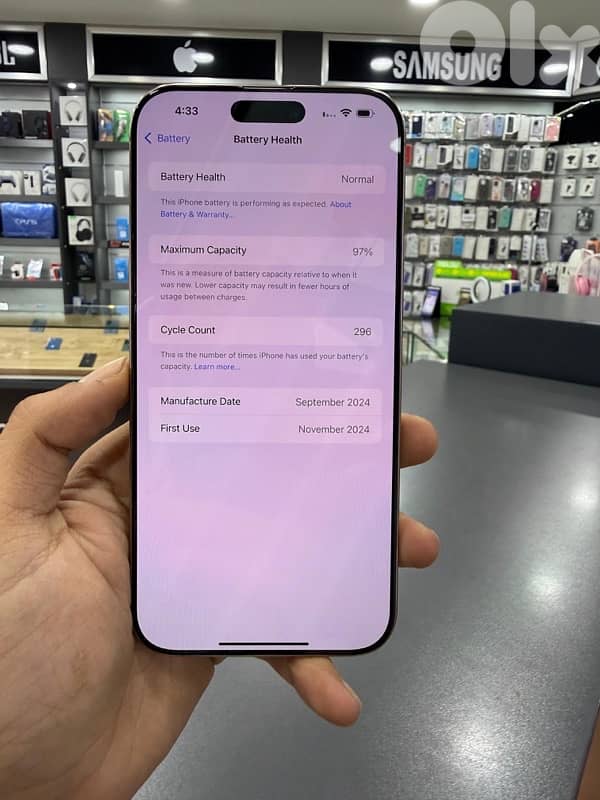IPHONE 16PROMAX 512GB USED 2