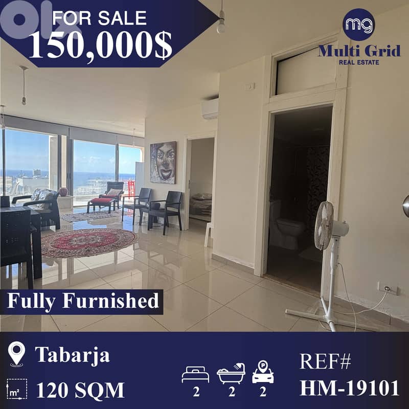 HM-19101 / Apartment for Sale in Tabarja , شقة للبيع في طبرجا 0