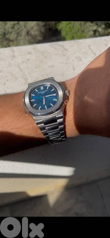 luxurious copy five A patek watch japan machine