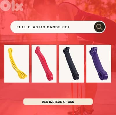 Elastic band set