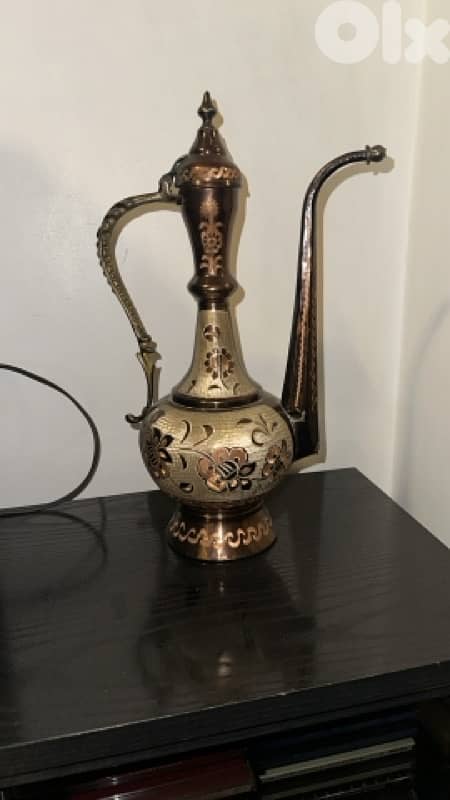 Brass decorative pitcher 0