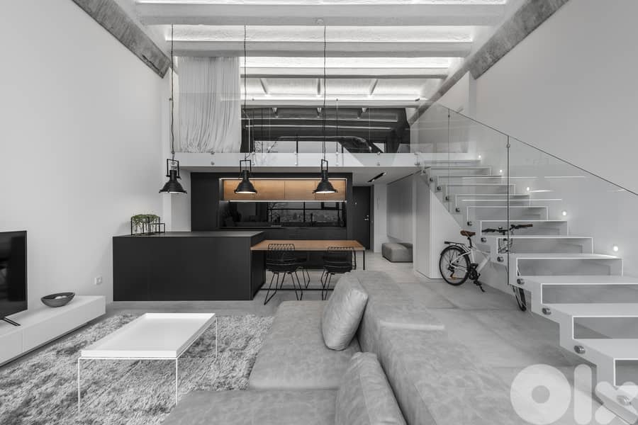 HOT DEAL ! LOFT IN MAR MKHAYEL PRIME (150SQ) 3 BEDROOMS , (AC-1086) 0