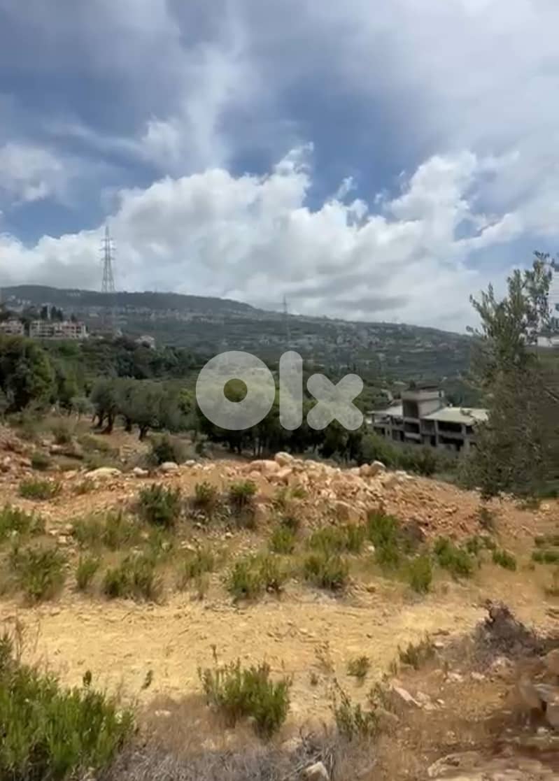 L19317 - 3,418 SQM Land With A Nice View For Sale in Bsous 2