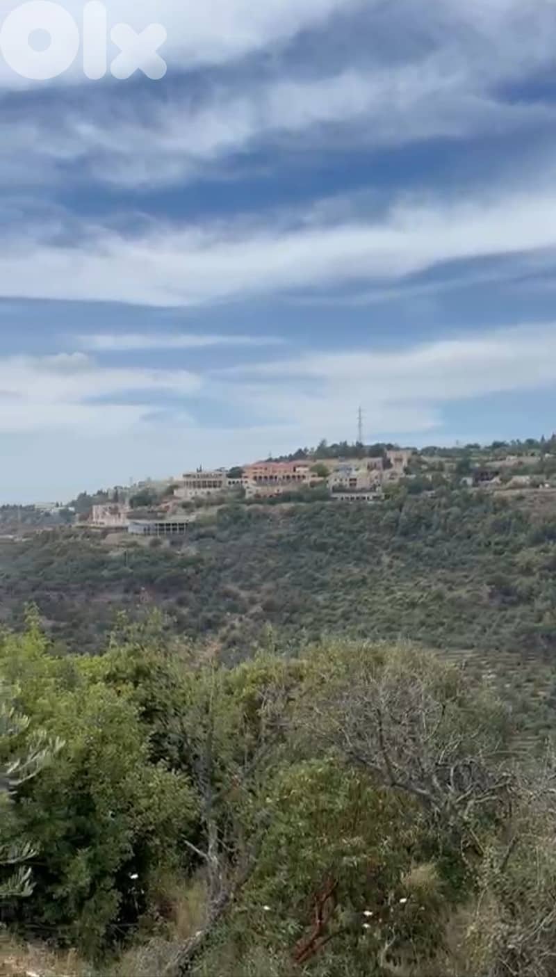 L19317 - 3,418 SQM Land With A Nice View For Sale in Bsous 3