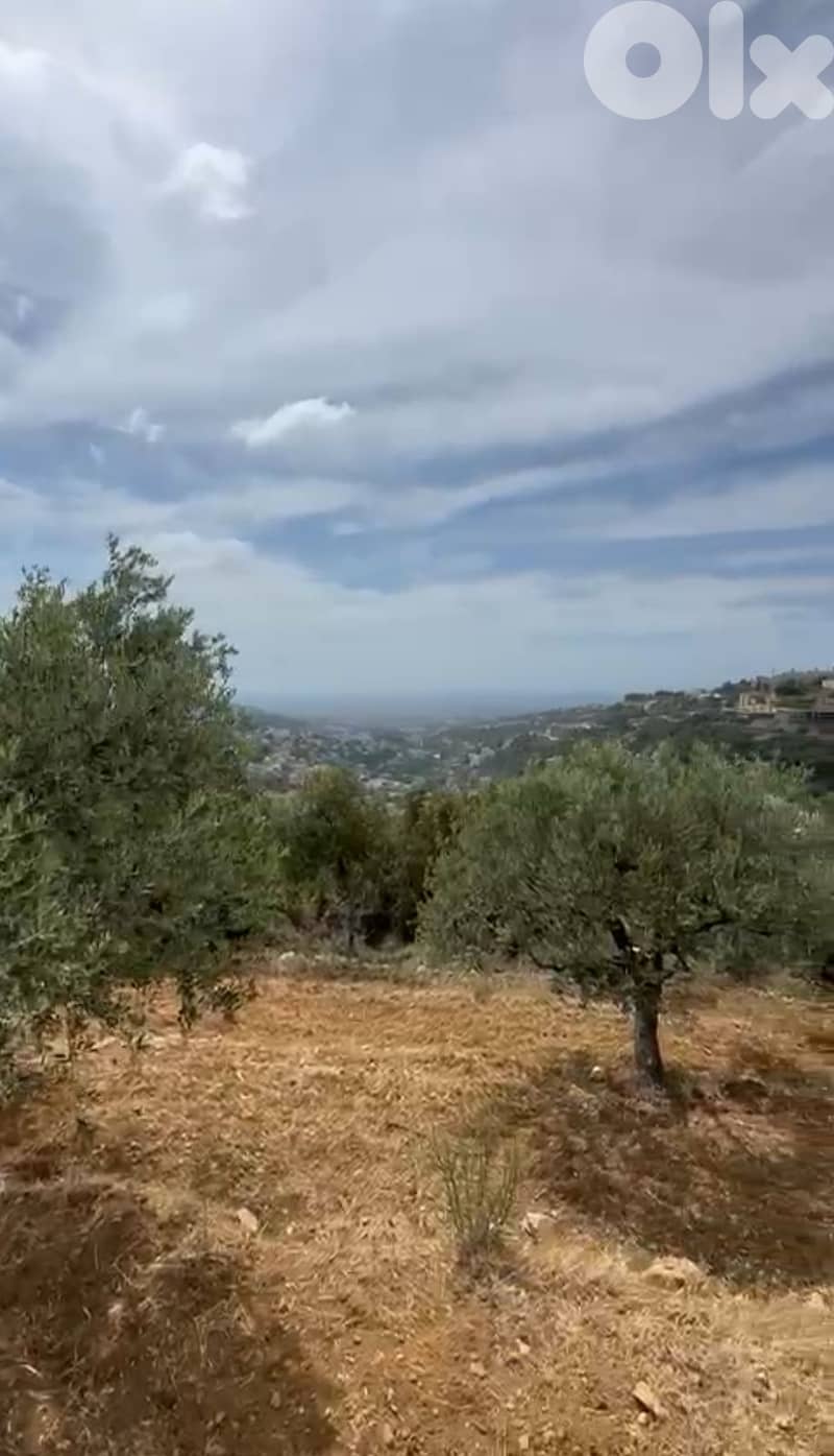 L19317 - 3,418 SQM Land With A Nice View For Sale in Bsous 5