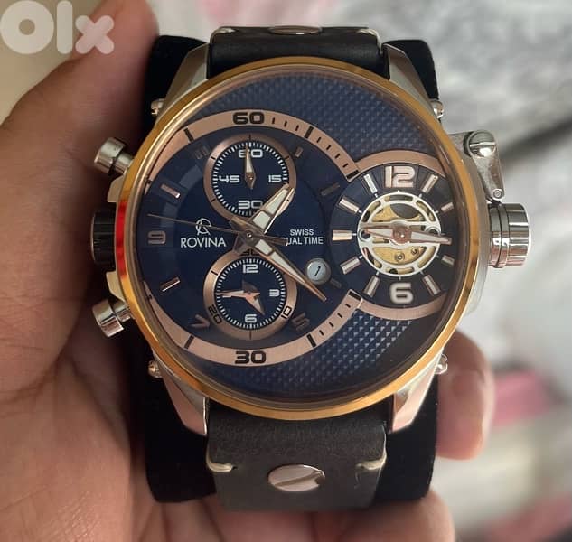 rovina Swiss original men watch R69113G2SN 6
