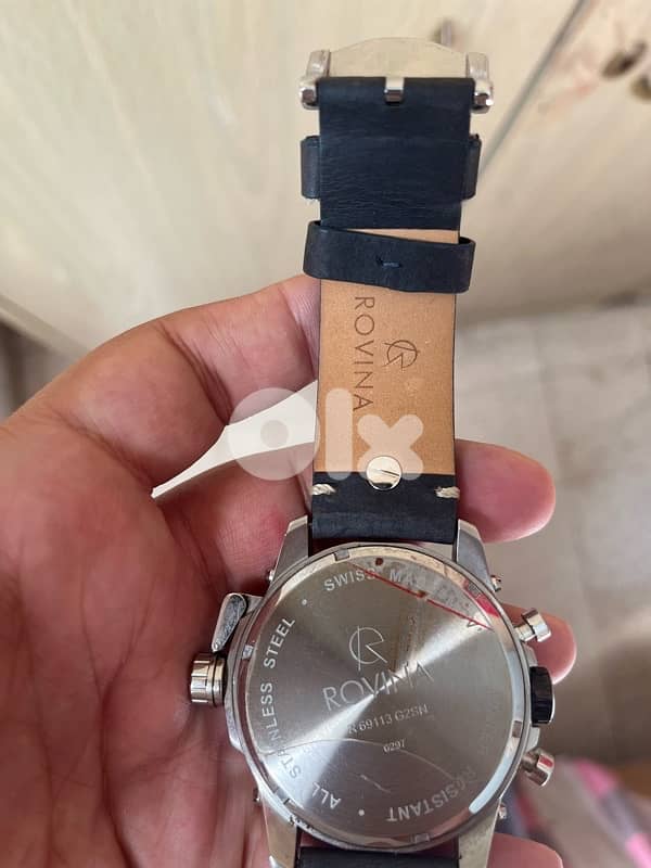 rovina Swiss original men watch R69113G2SN 12