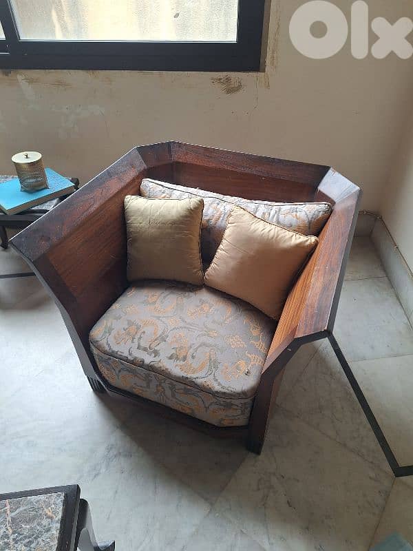 طقم صالون ارديكو انتيك ديوان مع ٤ صغار  رائع جدا ومميز 7