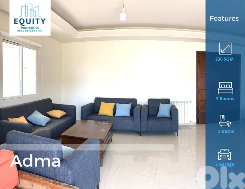 230 SQM Apartment With Garden & Terrace For Rent In Adma #HS211647 0