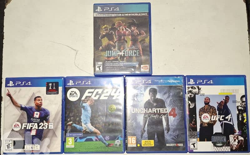 Used PS4 games. check description for more information 5