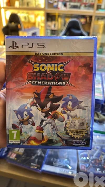 Cd ps5 sonic x shadow generations