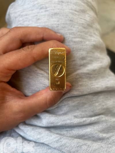 Best Vintage S. T. Dupont Paris Gold Lighter
