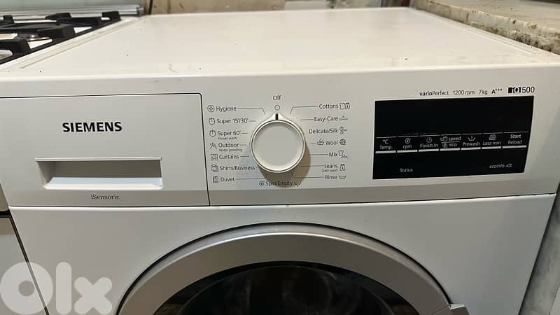 washing machine Siemens 1