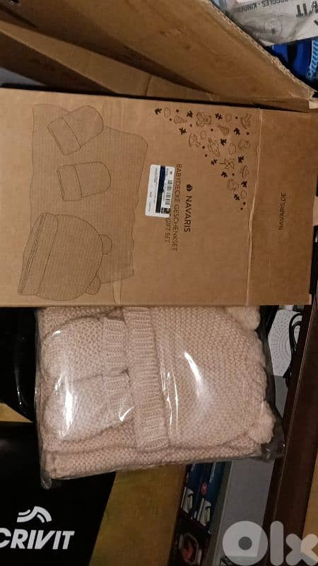 Navaris baby blanket gift set 2