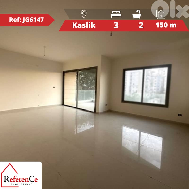 Brand new apartment in Kaslik شقة جديدة في الكسليك 0