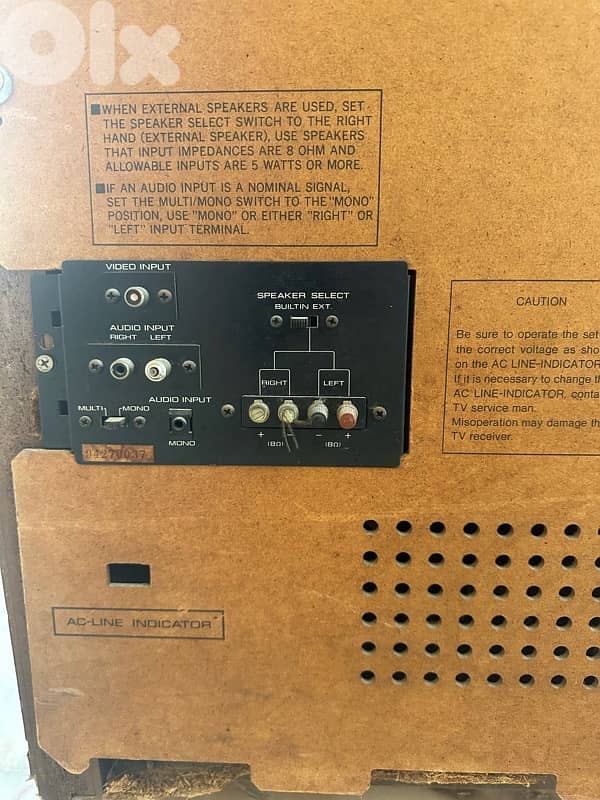 Toshiba projection TV 10