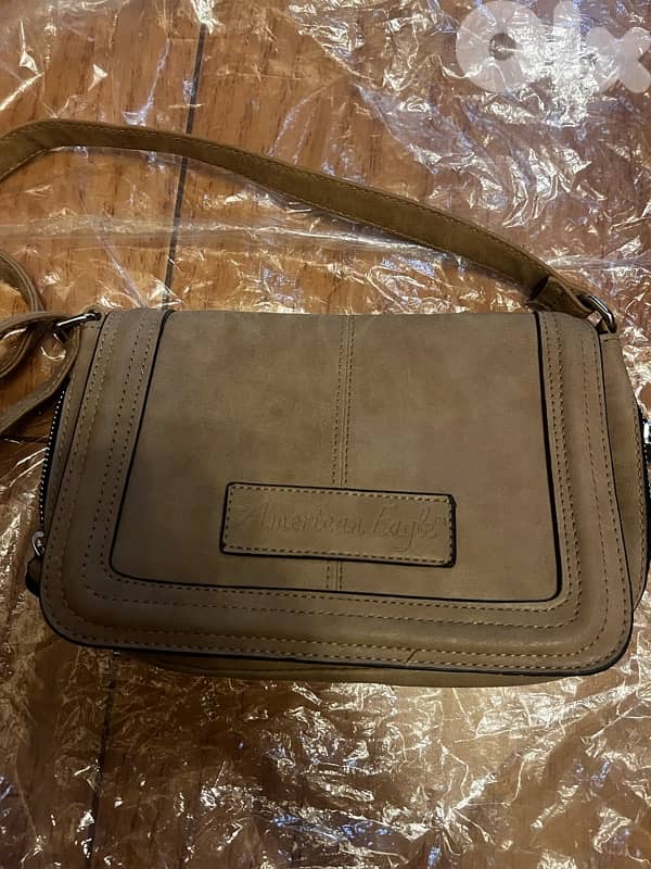 American Eagle camel color bag 0