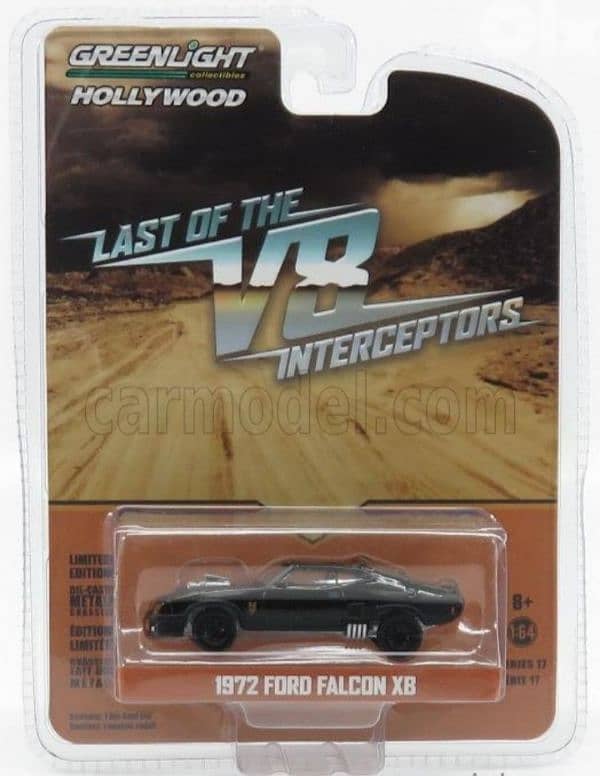 1972 Ford Falcon XB (Mad Max Movie) diecast car model 1;64 0