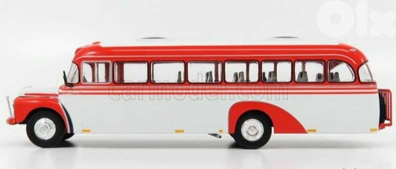 Volvo B375 Bus 1957 diecast car model 1