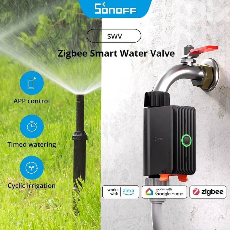 Sonoff Zigbee Smart Water Valve SWV 3