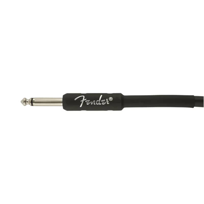 Fender Professional Series Instrument Cable, Straight-Angle, 10', Blac 3