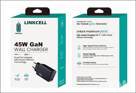 45W GaN WALL CHARGER