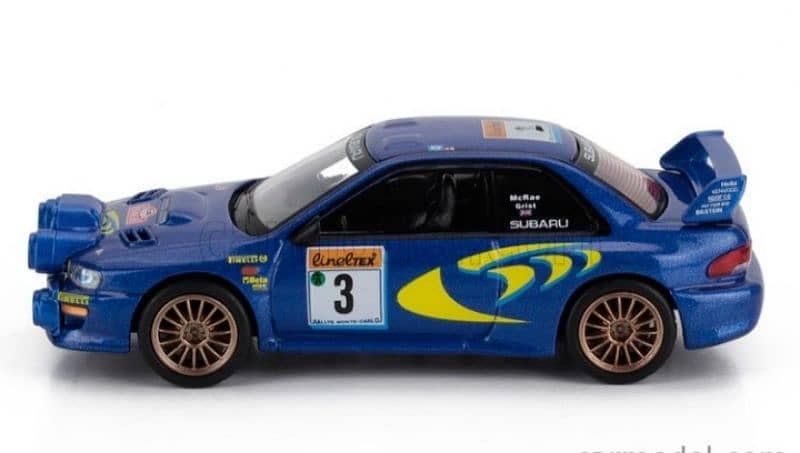 Subaru Impreza McRae (Monte Carlo 1998) diecast car model 1;64 1
