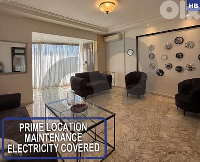 luxury apartment with sea view, beirut, verdun/فردان REF#HB126786