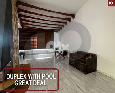 Duplex with pool / great deal - mansourieh  REF#IO126793