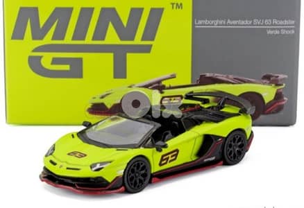 Lamborghini Aventador SVJ Roadster 2022 diecast car model 1;64.