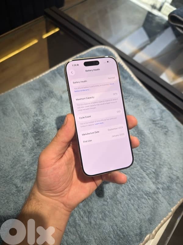 USED IPHONE 16 PRO 512 GB DESERT 1