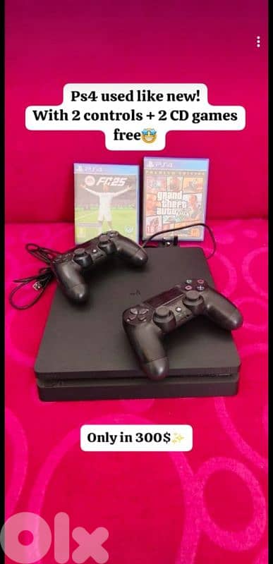 PS4 like new 1