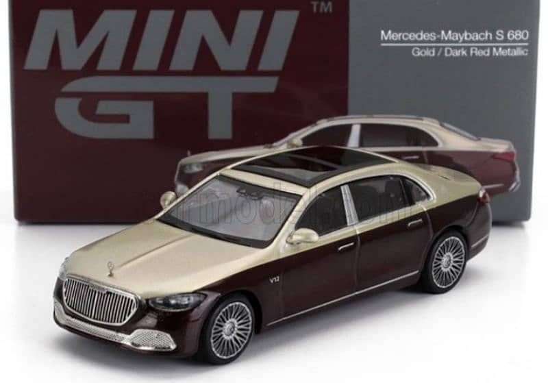 Mercedes S680 Maybach 2024 diecast car model 1;64 0