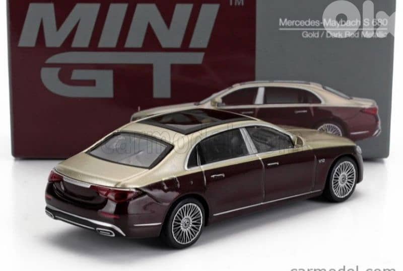 Mercedes S680 Maybach 2024 diecast car model 1;64 2
