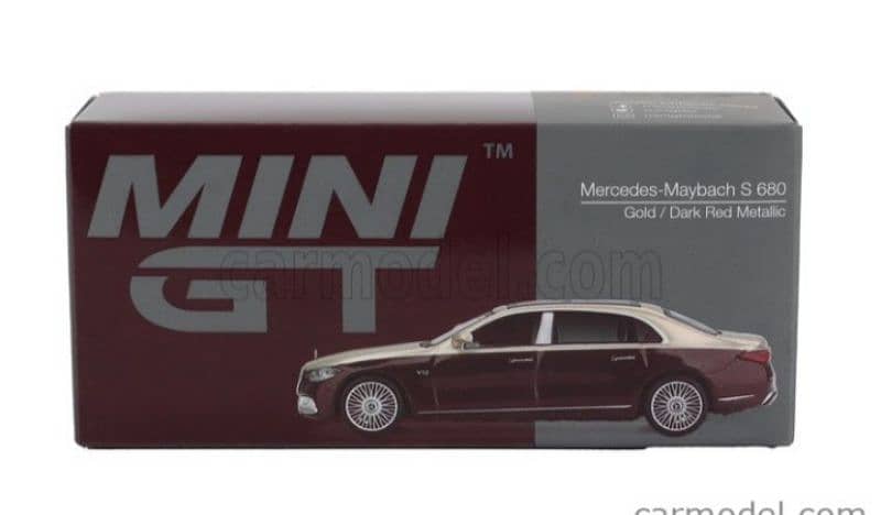 Mercedes S680 Maybach 2024 diecast car model 1;64 3