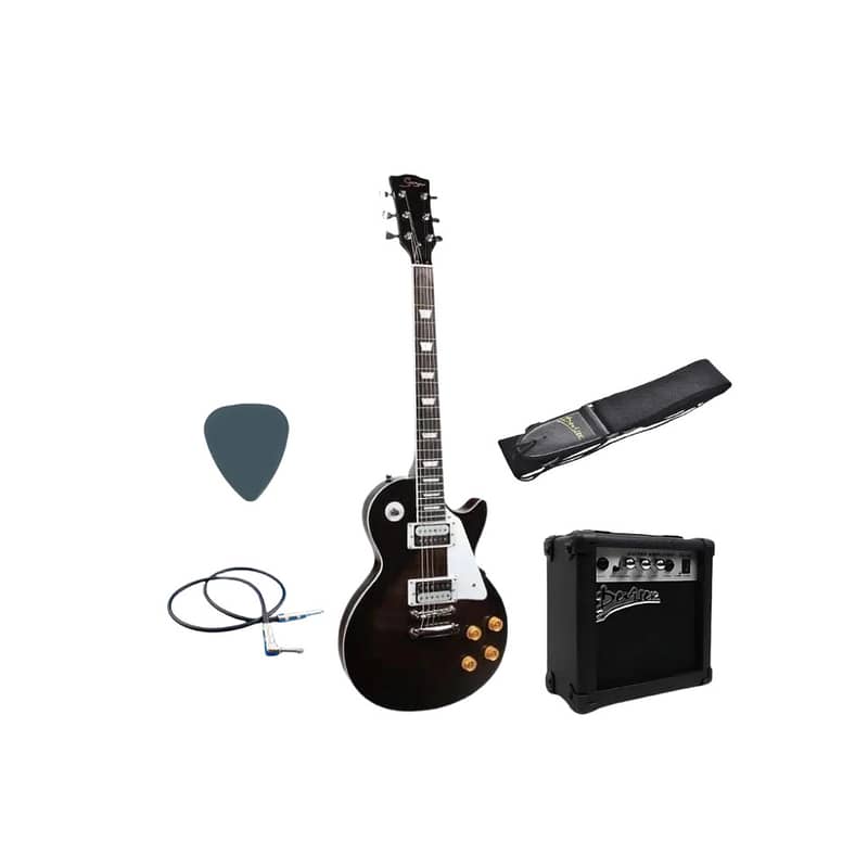 Deviser Electric Guitar (Les Paul Style) Bundle 0