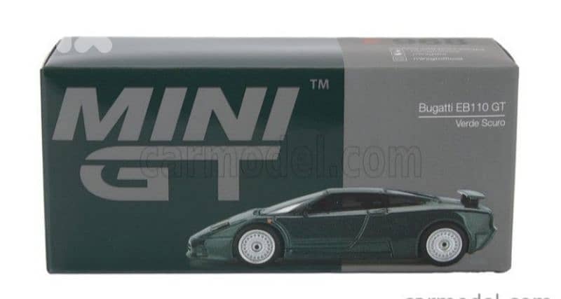 Bugatti EB110 GT 1995 diecast car model 1;64. 3