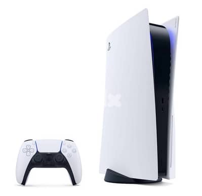 ps5 with 2 controller and cd 25