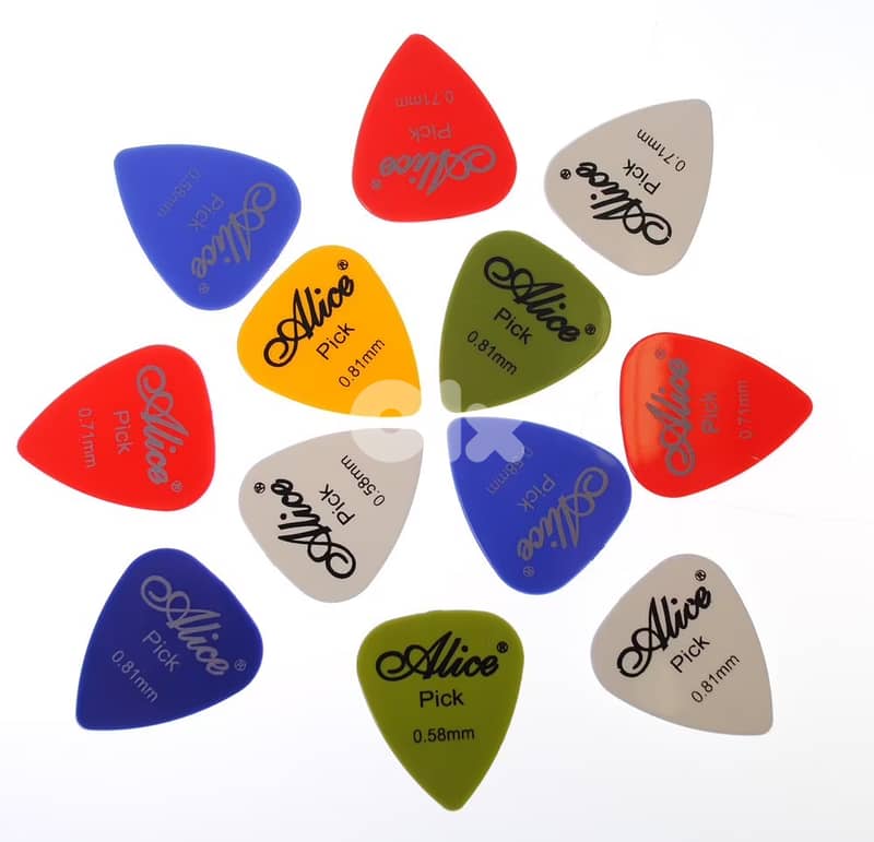 Alice Matte Guitar Picks 0