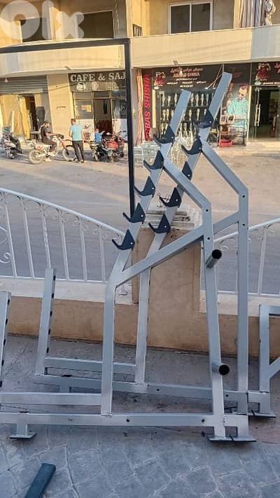 Squat Stand, Shoulder Press and stand for axes