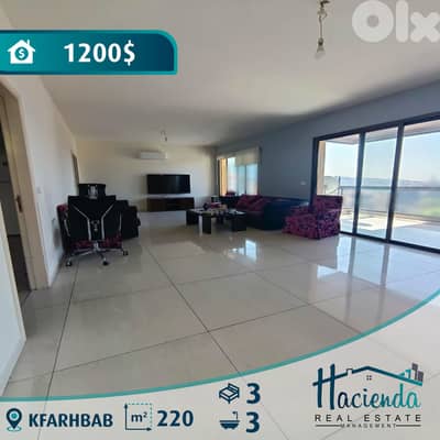 Sea View Apartment For Rent In Kfarhbab