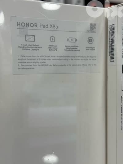 Honor pad X8a
