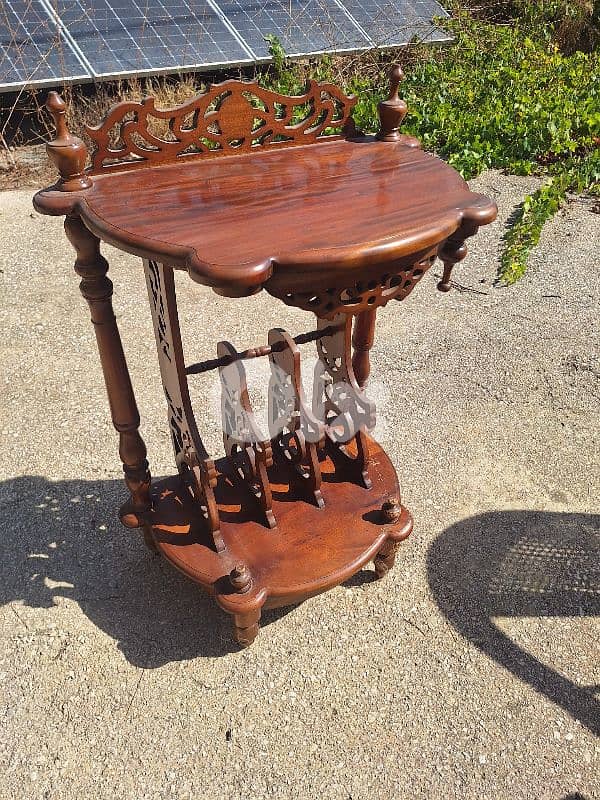 طاولة مميزة خشب ورد رائعة جدا سعر لقطة 0