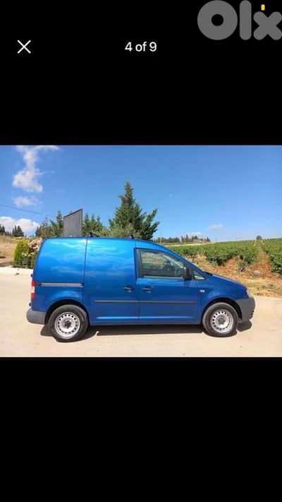 Volkswagen Caddy 2009 built for Camping