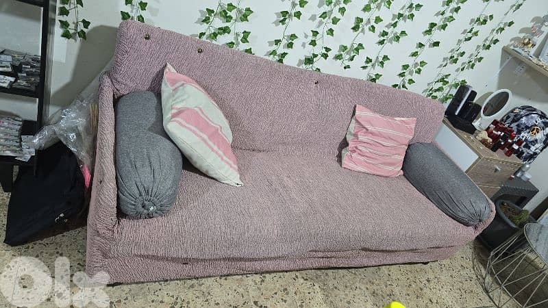 2 sofa + 4 pouf 0