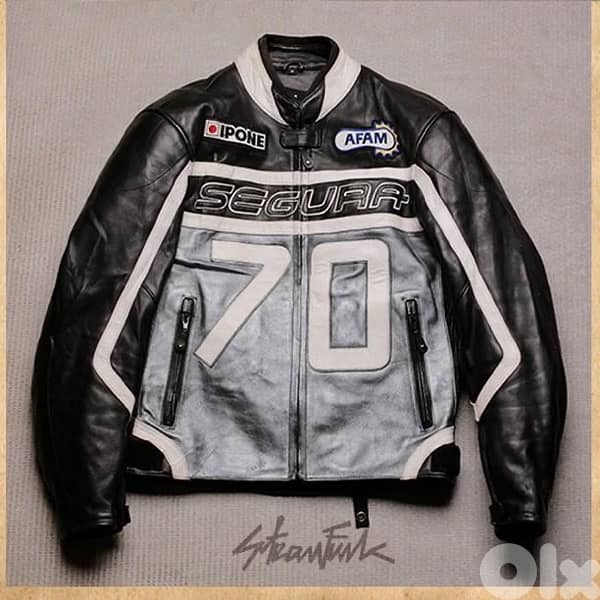 Leather Motor/Strap/Moto/Racing Jackets 1